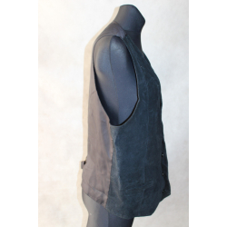 KAMIZELKA MOTOR SKÓRA MATERIAŁ rozm. s